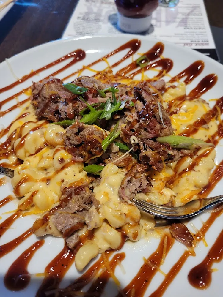 BBQ Pork Mac and Cheese